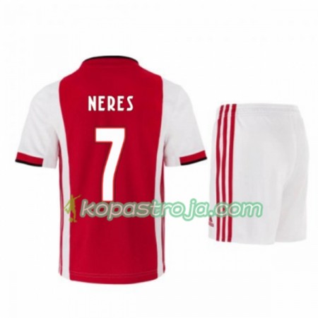 Billiga Fotbollströjor AFC Ajax David Neres 7 Barn Hemma tröja 2019/20 Kortärmad